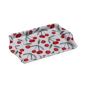 BANDEJA CHERRIES METALICA CON ASAS