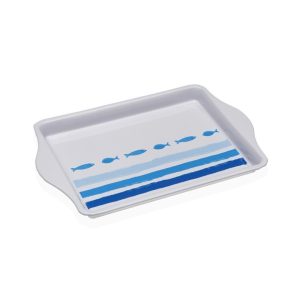 BANDEJA OCEANIC METALICA CON ASAS